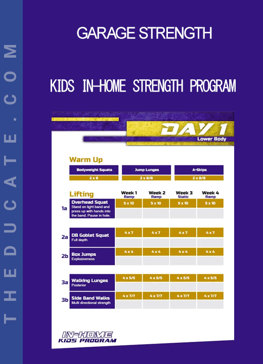 Garage Strength - Kids In-Home Strength Program