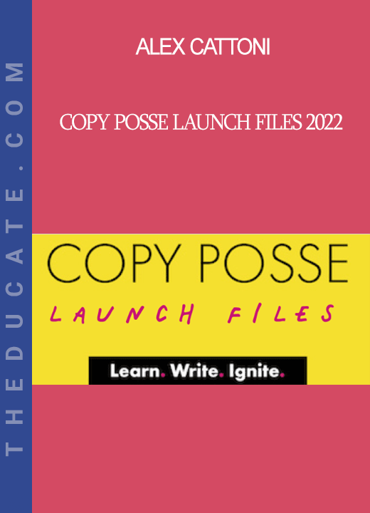 Alex Cattoni - Copy Posse Launch Files 2022