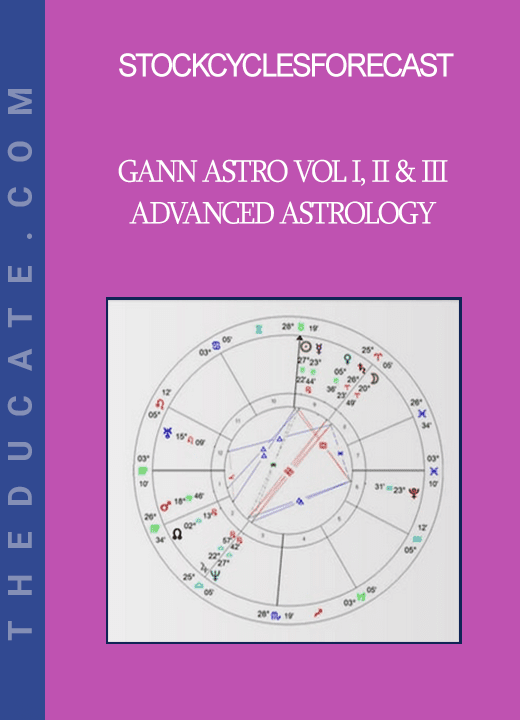 Stockcyclesforecast - Gann Astro Vol I, II & III - Advanced Astrology