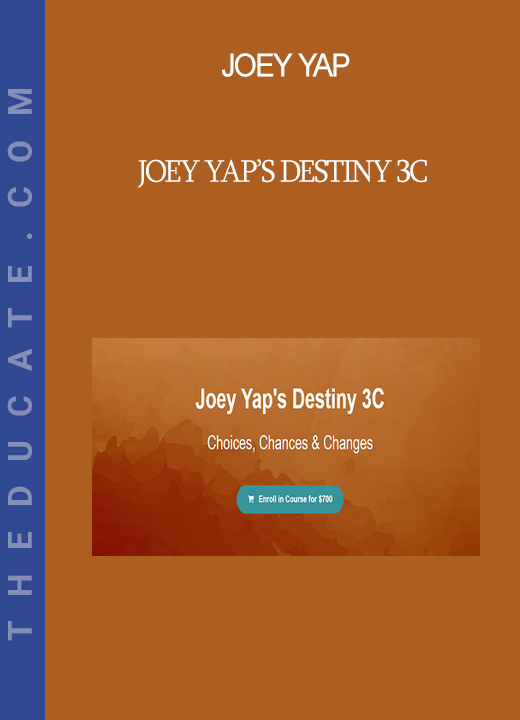 Joey Yap - Joey Yap’s Destiny 3C