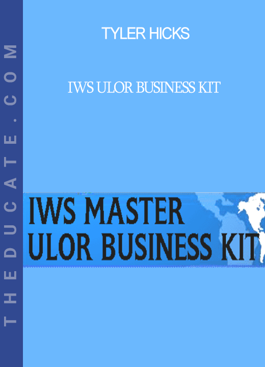 Tyler Hicks - IWS Ulor Business Kit