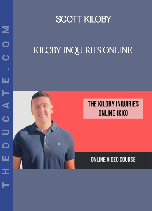 Scott Kiloby - Kiloby Inquiries Online