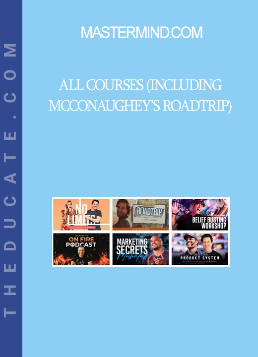 Mastermind.com - All Courses (including McConaughey’s Roadtrip)