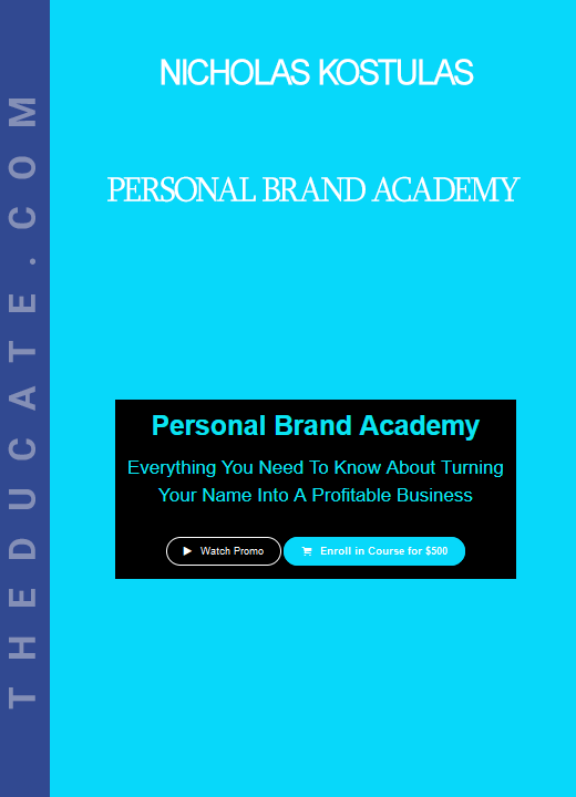 Nicholas Kostulas - Personal Brand Academy