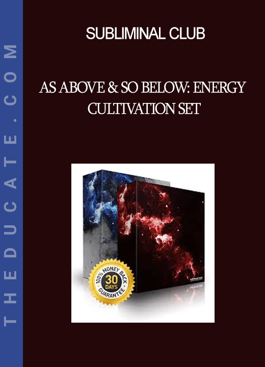 Subliminal Club - As Above & So Below: Energy Cultivation Set